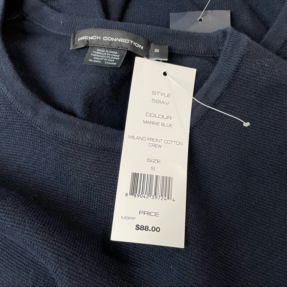 French Connection marine blue size S - Picture 5 of 5